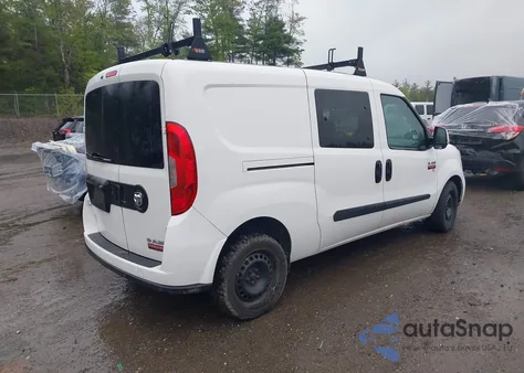 2017 Ram Promaster City Tradesman Slt z USA, uszkodzony, nr VIN ZFBERFBB3H6D90779